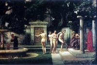 Sir Edward John Poynter - A visit to Aesclepius